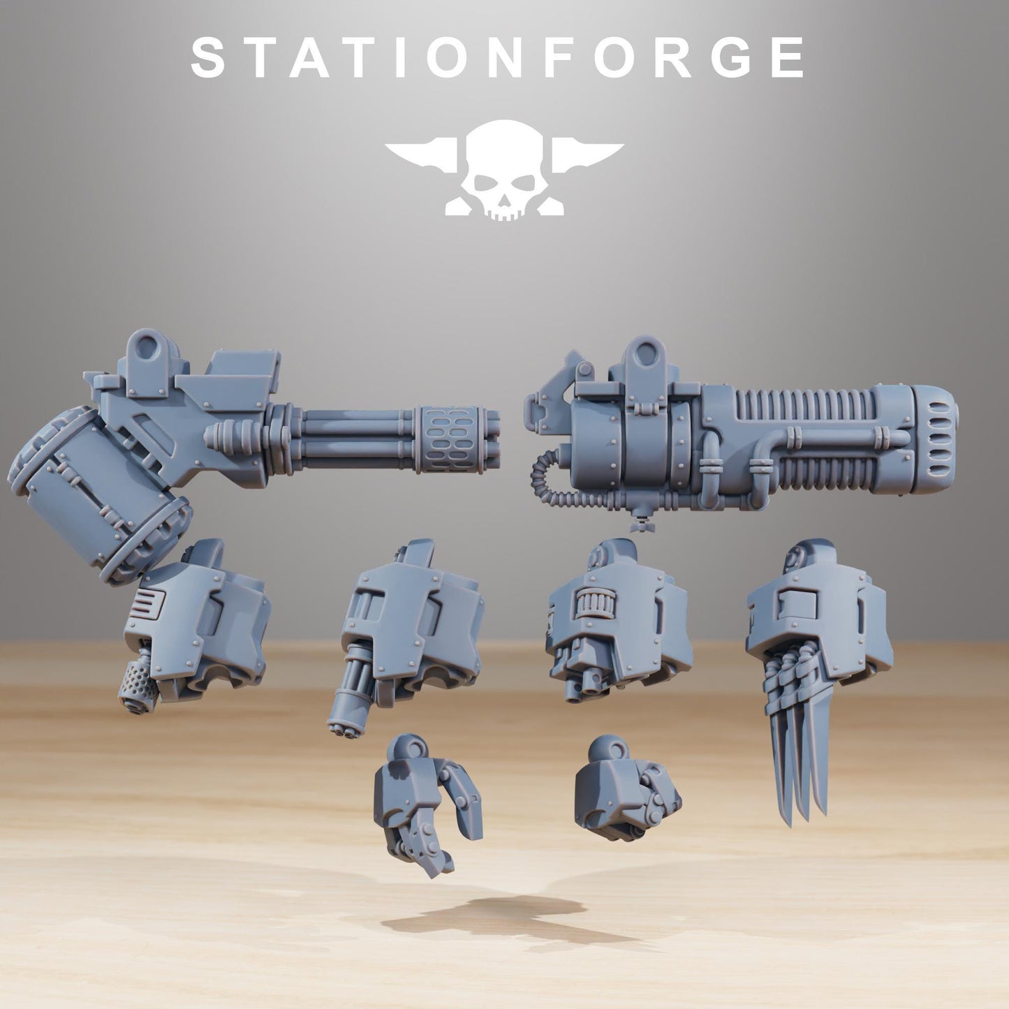 Socratis Dreadstorm - Socratis Marines  - Futuristic Marine Army, Sci-Fi Space Combat Walker by STATIONFORGE