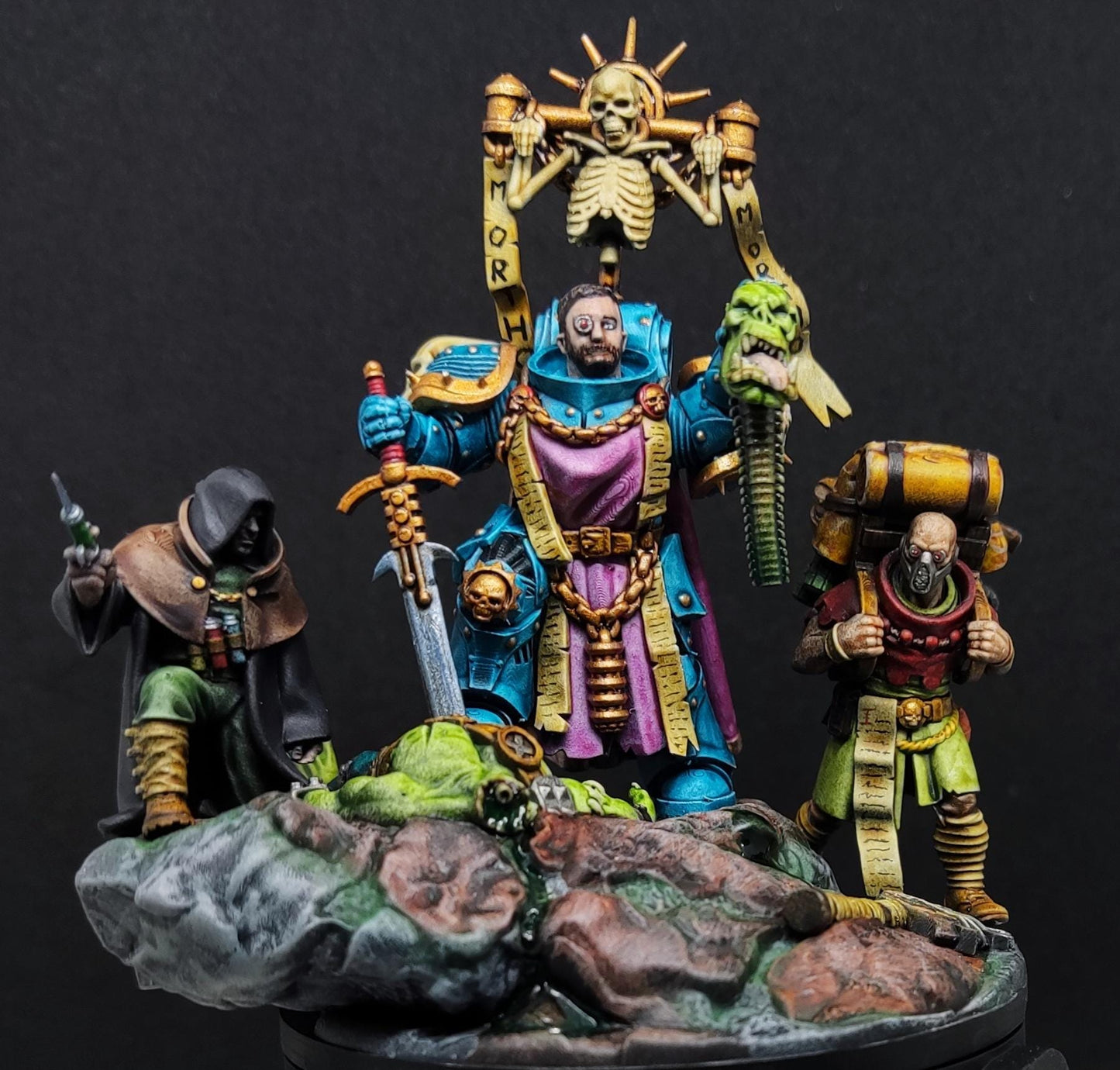 Socratis Grand Master, Modular Sci-Fi Marine warriors by STATIONFORGE, Grimdark Wargames Proxy