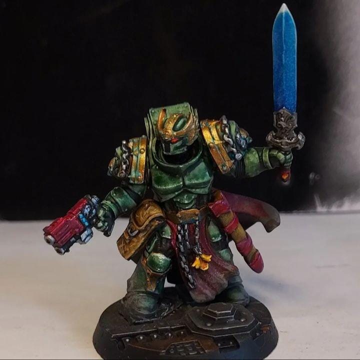 Socratis Reinforcers, Modular Sci-Fi Marine warriors by STATIONFORGE, Grimdark Wargames Proxy