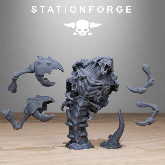Xenarid Crawlers - Xenarid Alien Bugs - Sci-Fi Grimdark Bug aliens by STATIONFORGE