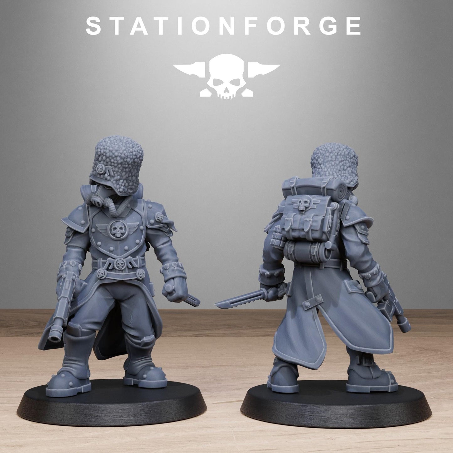 GrimGuard Royals, Imperial Firstborn Proxy, Sci-Fi Wargames Miniatures by STATIONFORGE