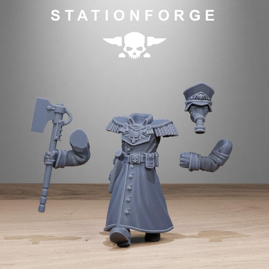 GrimGuard Vigils, Death Korps Proxy, Sci-Fi Wargames Miniatures by STATIONFORGE