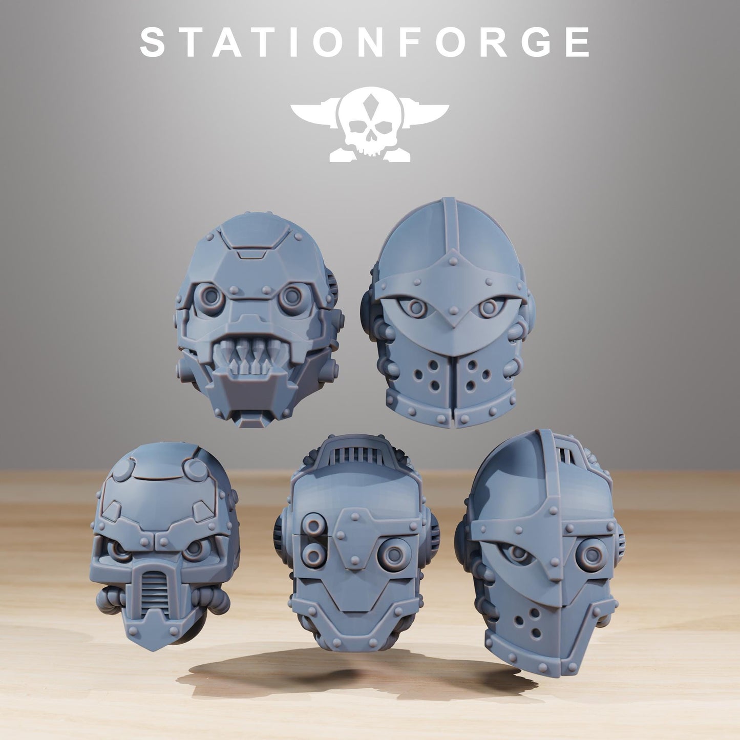 Scavenger Defender Mk2, Modular Sci-Fi Titanic Warbot by STATIONFORGE, Grimdark Wargames Proxy