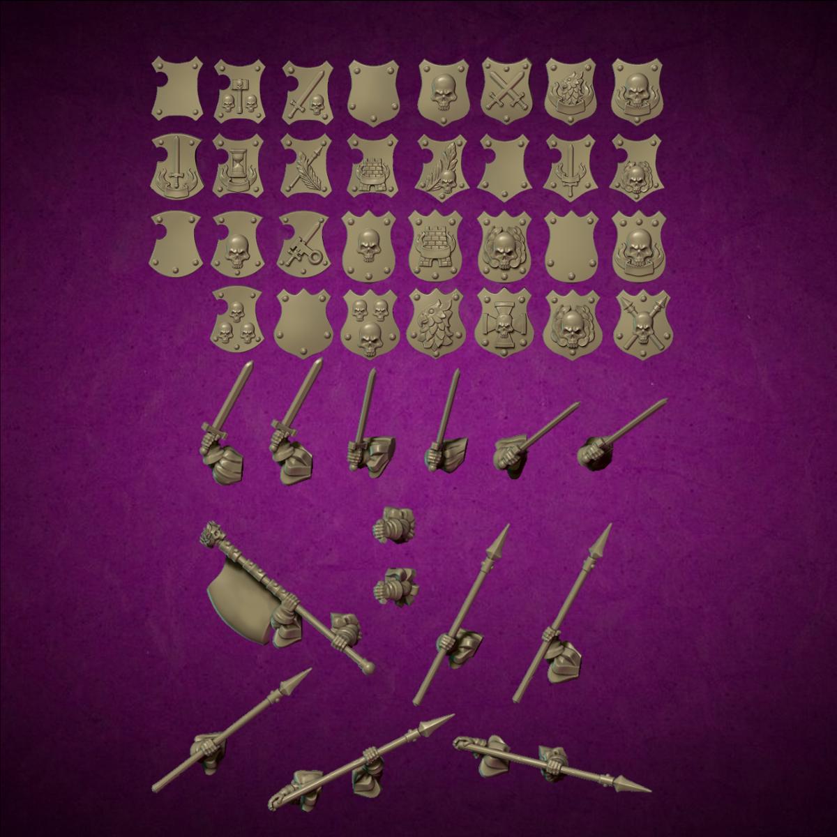 Imperial State Troops, Fantasy Skirmish Miniatures by MoM Miniatures, perfect for Fantasy Wargames and RPGs