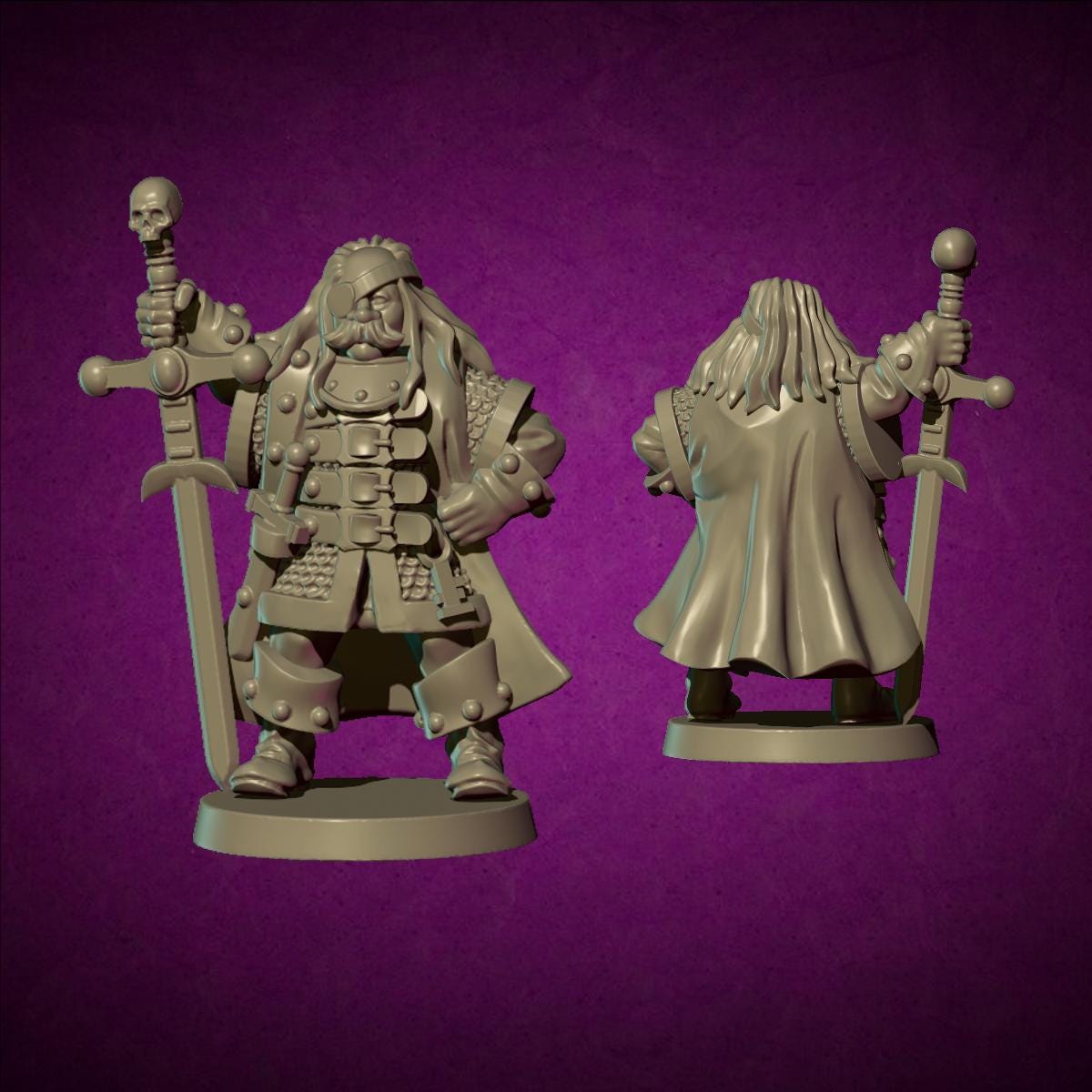 Witch Hunter 1, Fantasy Skirmish Miniatures by MoM Miniatures, perfect for Fantasy Wargames and RPGs