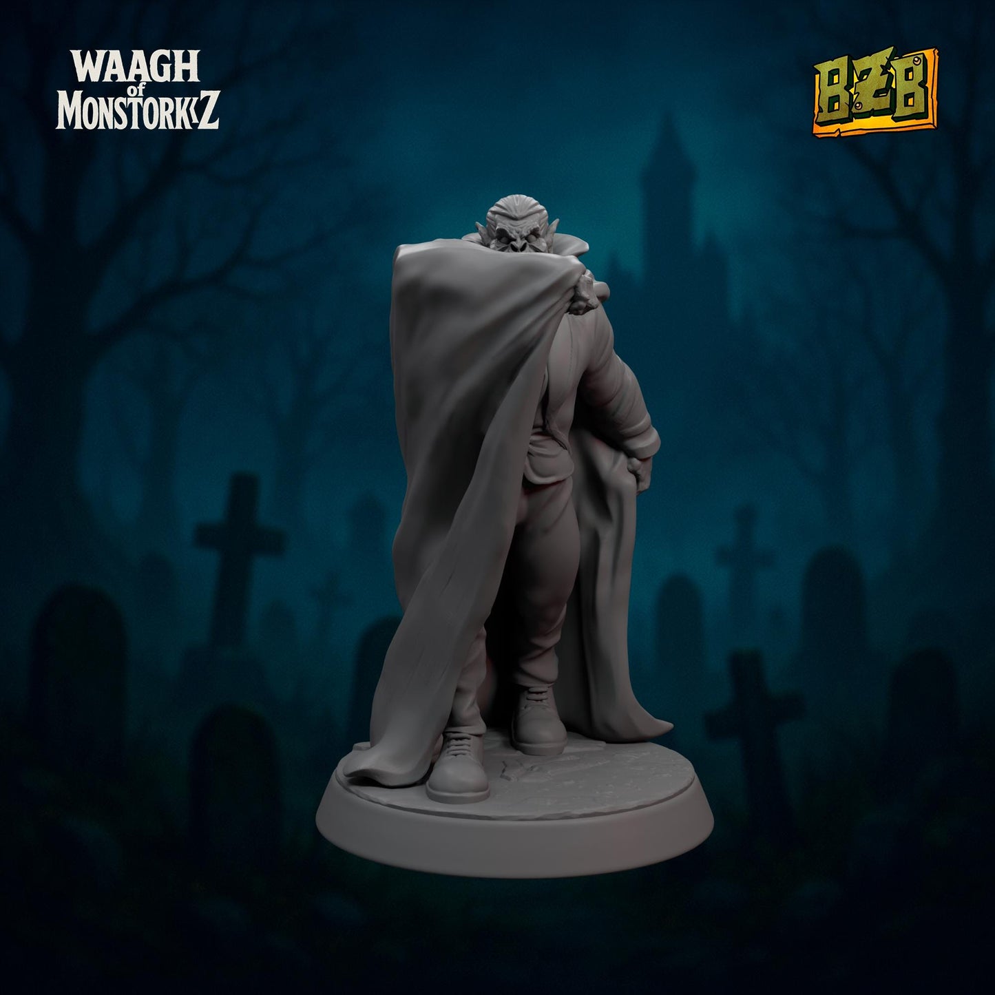 Orkula, Halloween Monster Orks, Movie-inspired Orkish Menace Sculpted by Big Zkreen Boyz, Grimdark Compatible, Scaled for Sci-Fi Wargames