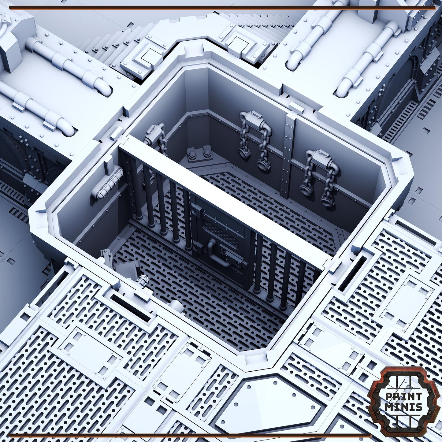 Precinct 13 - Risor District - NPC kit -  Sci-Fi Grimdark Civilians by Print Minis