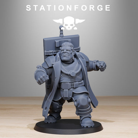 GrimGuard Mutantstein, Imperial Guard Proxy, Sci-Fi Wargames Miniatures by STATIONFORGE