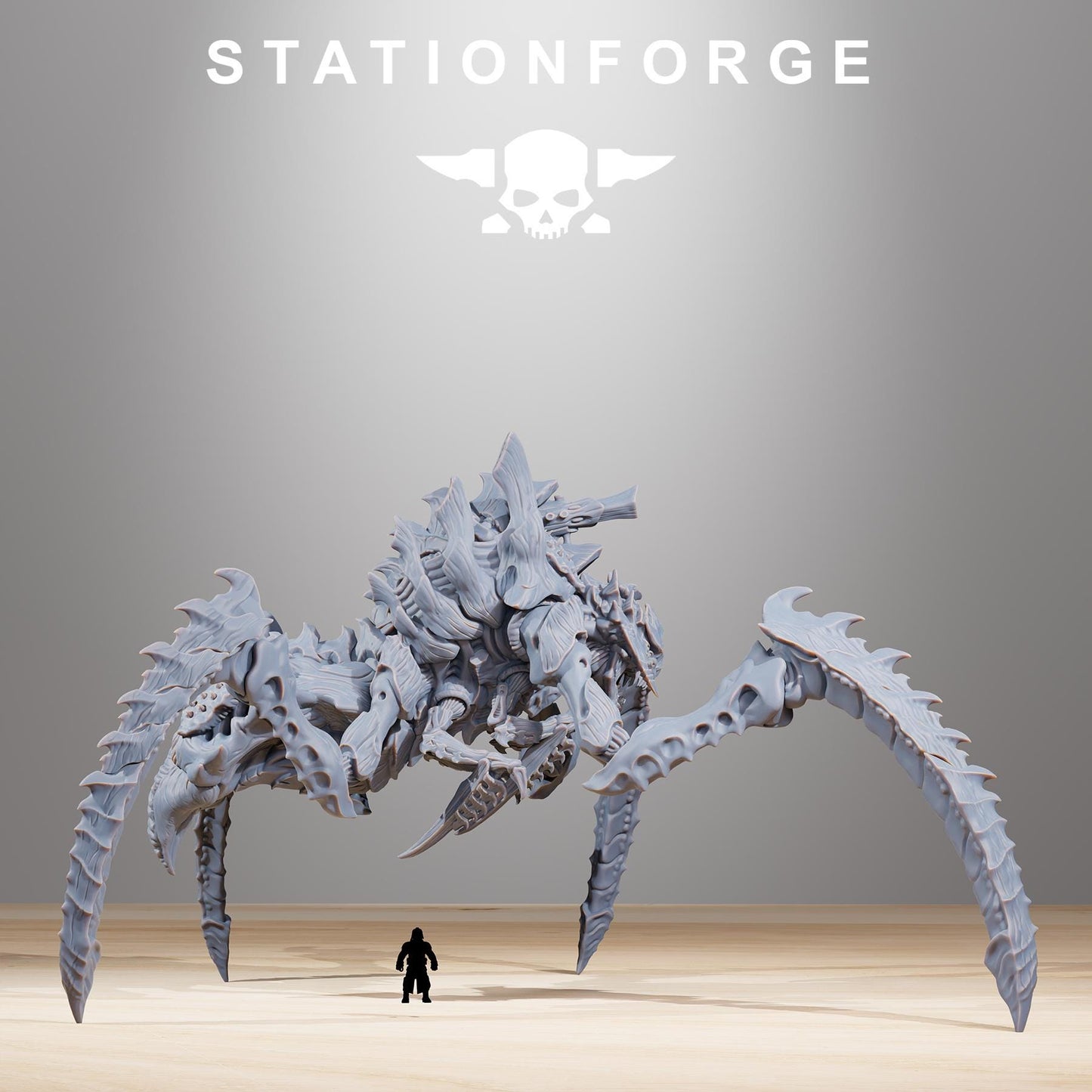 Xenarid King - Xenarid Alien Bugs -  Sci-Fi Grimdark Bug aliens by STATIONFORGE