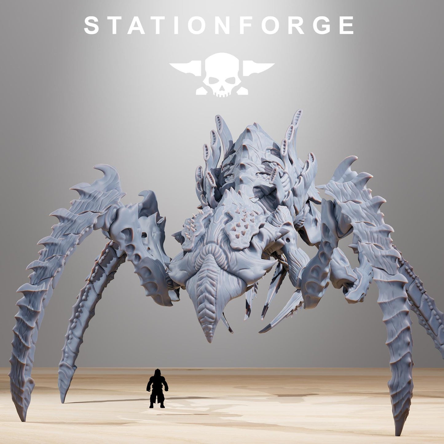 Xenarid King - Xenarid Alien Bugs -  Sci-Fi Grimdark Bug aliens by STATIONFORGE
