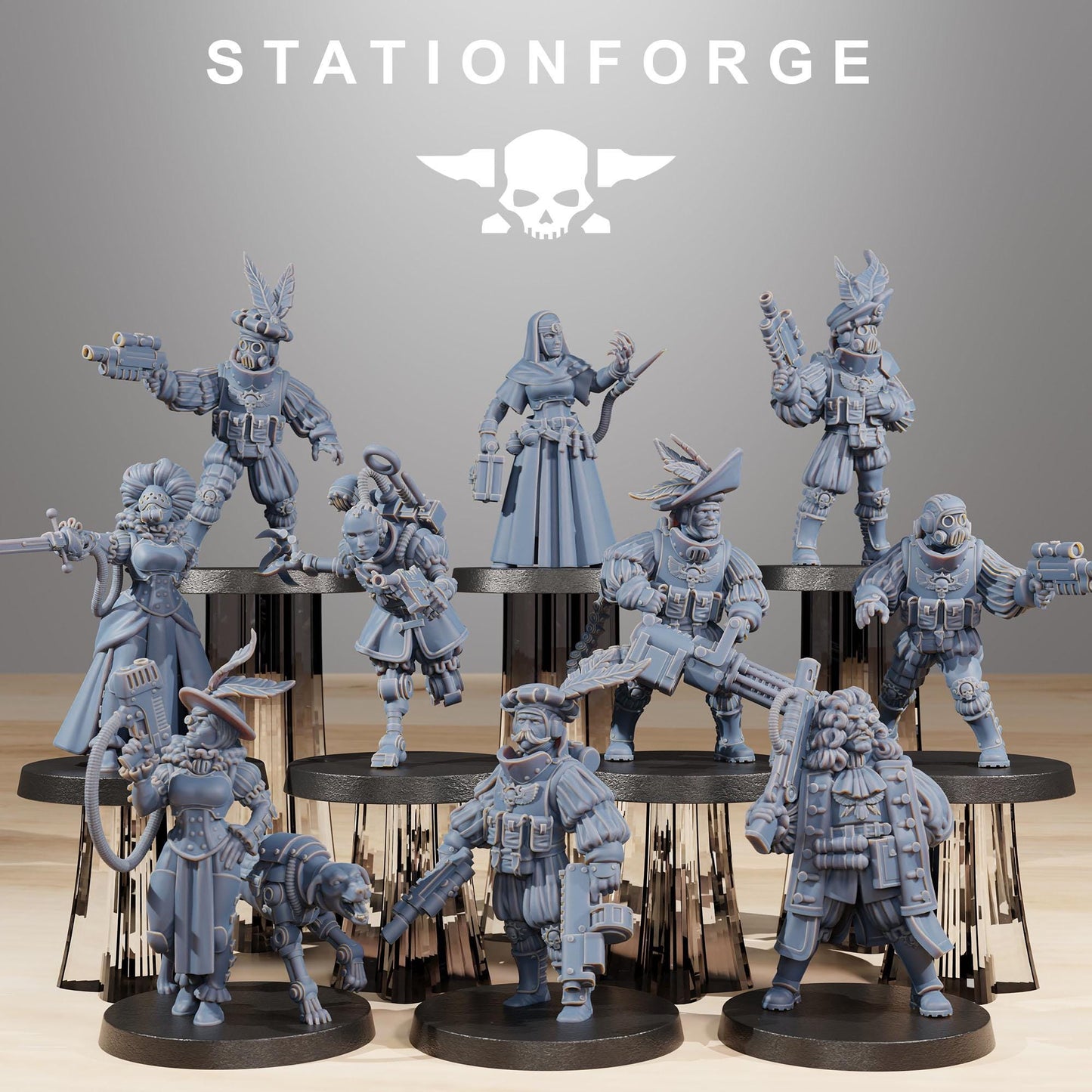 RoyalGuard Starfly, Imperial Trader Proxy, Sci-Fi Wargames Miniatures by STATIONFORGE