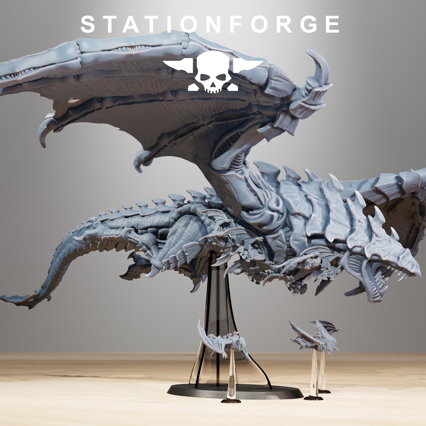 Xenarid Dragon - Xenarid Alien Bugs -  Sci-Fi Grimdark Bug aliens by STATIONFORGE