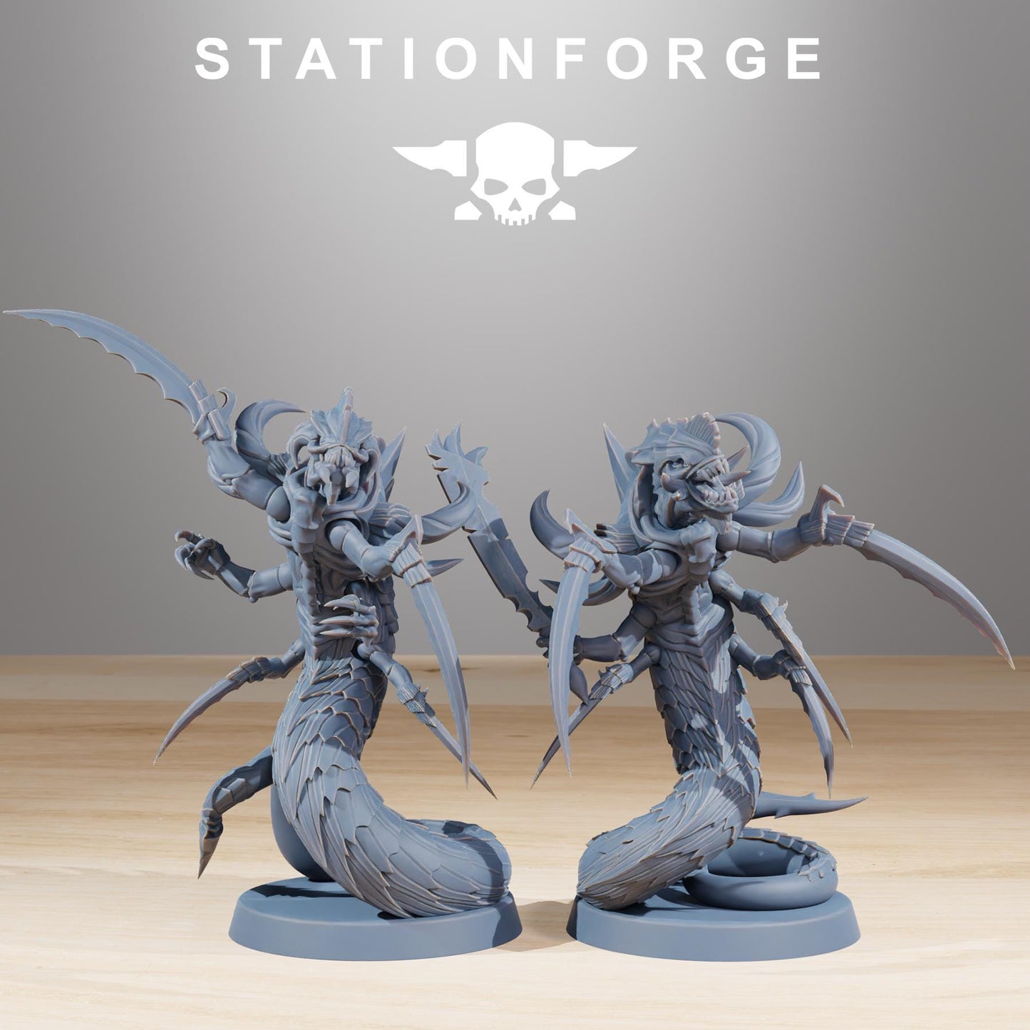 Xenarid Serpents - Xenarid Alien Bugs -  Sci-Fi Grimdark Bug aliens by STATIONFORGE