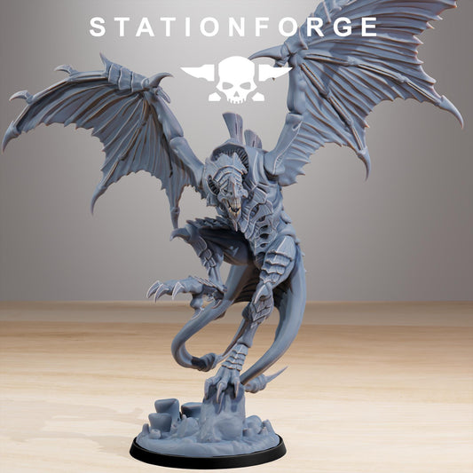 Xenarid Flyer Leader - Xenarid Alien Bugs -  Sci-Fi Grimdark Bug aliens by STATIONFORGE