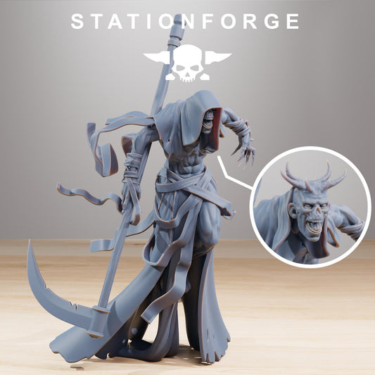 Astronet Void Deity, Modular Sci-Fi Marine warriors by STATIONFORGE, Grimdark Wargames Proxy