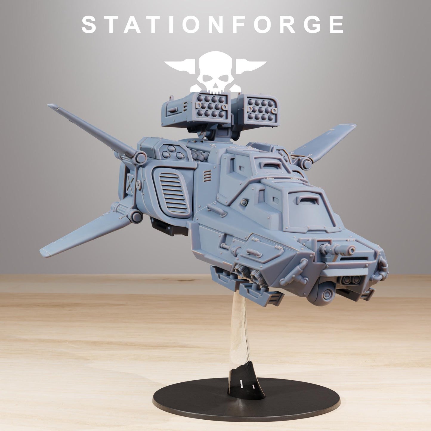 Socratis Speeder - Socratis Marines  - Futuristic Marine Army, Sci-Fi Space Scout Vehicle by STATIONFORGE