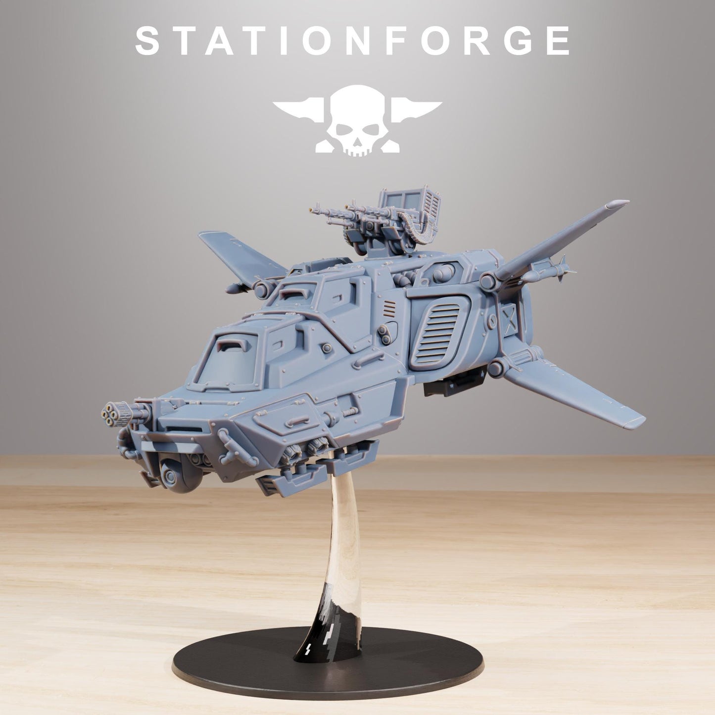 Socratis Speeder - Socratis Marines  - Futuristic Marine Army, Sci-Fi Space Scout Vehicle by STATIONFORGE