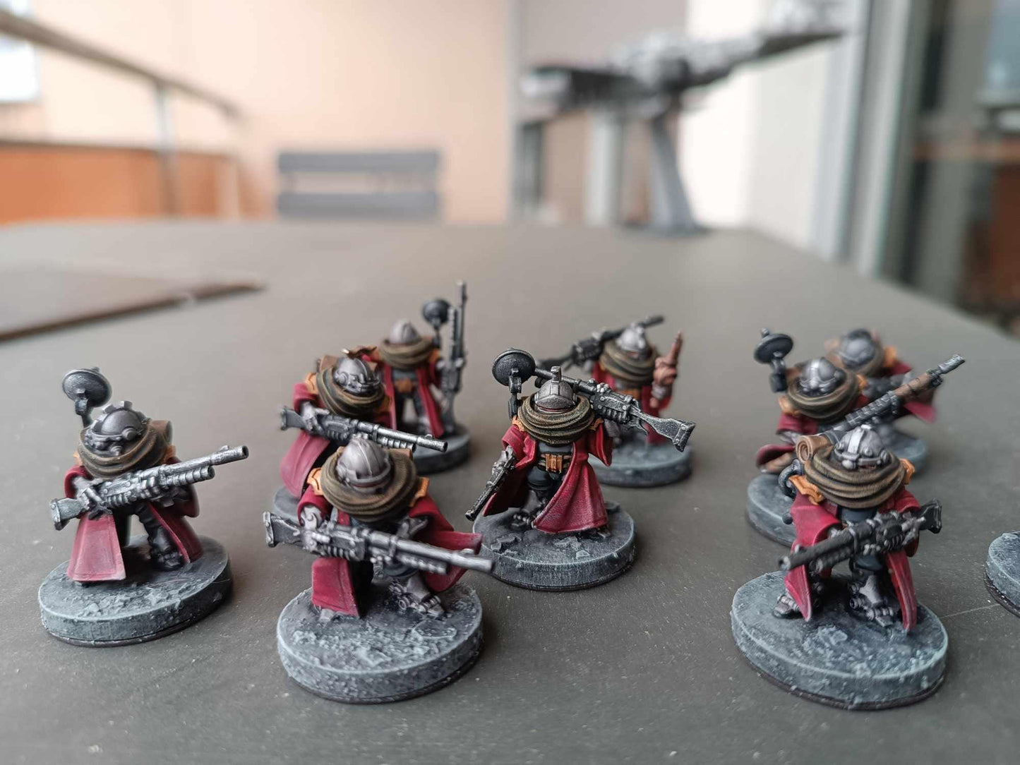 Scavenger Advanced Junkards, Space Techno-bots, modular Sci-Fi warriors by STATIONFORGE, Sci-Fi Wargames Cyber-themed Grimdark miniatures