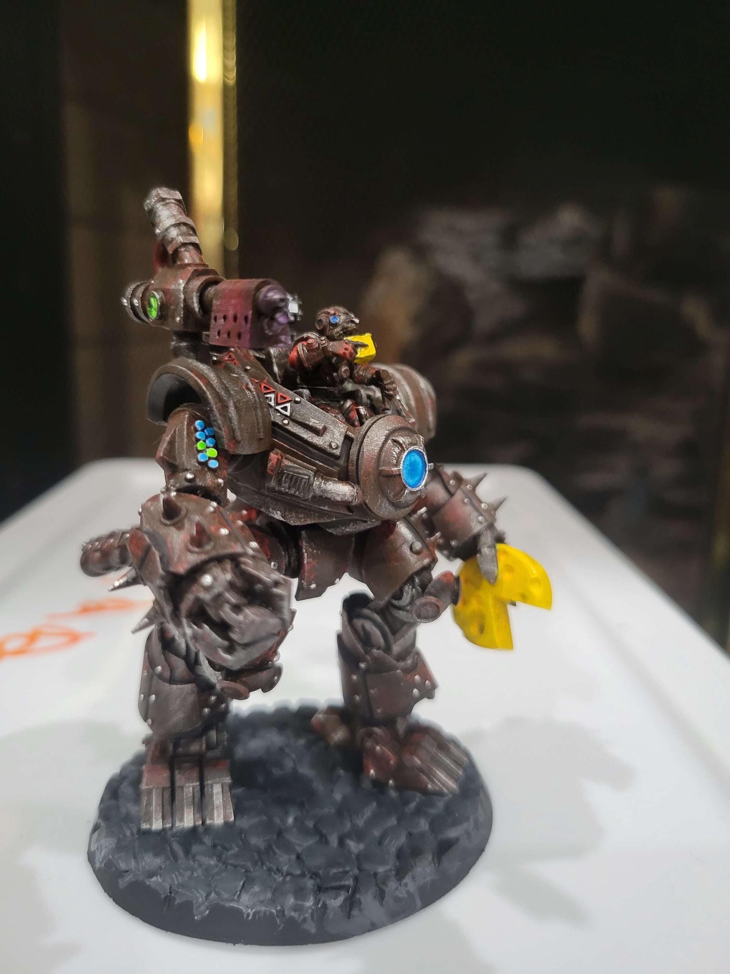 Raticus Clankers, Space Techno-Rats, monopose Sci-Fi warriors by STATIONFORGE, Sci-Fi Wargames Rat-Themed Grimdark miniatures