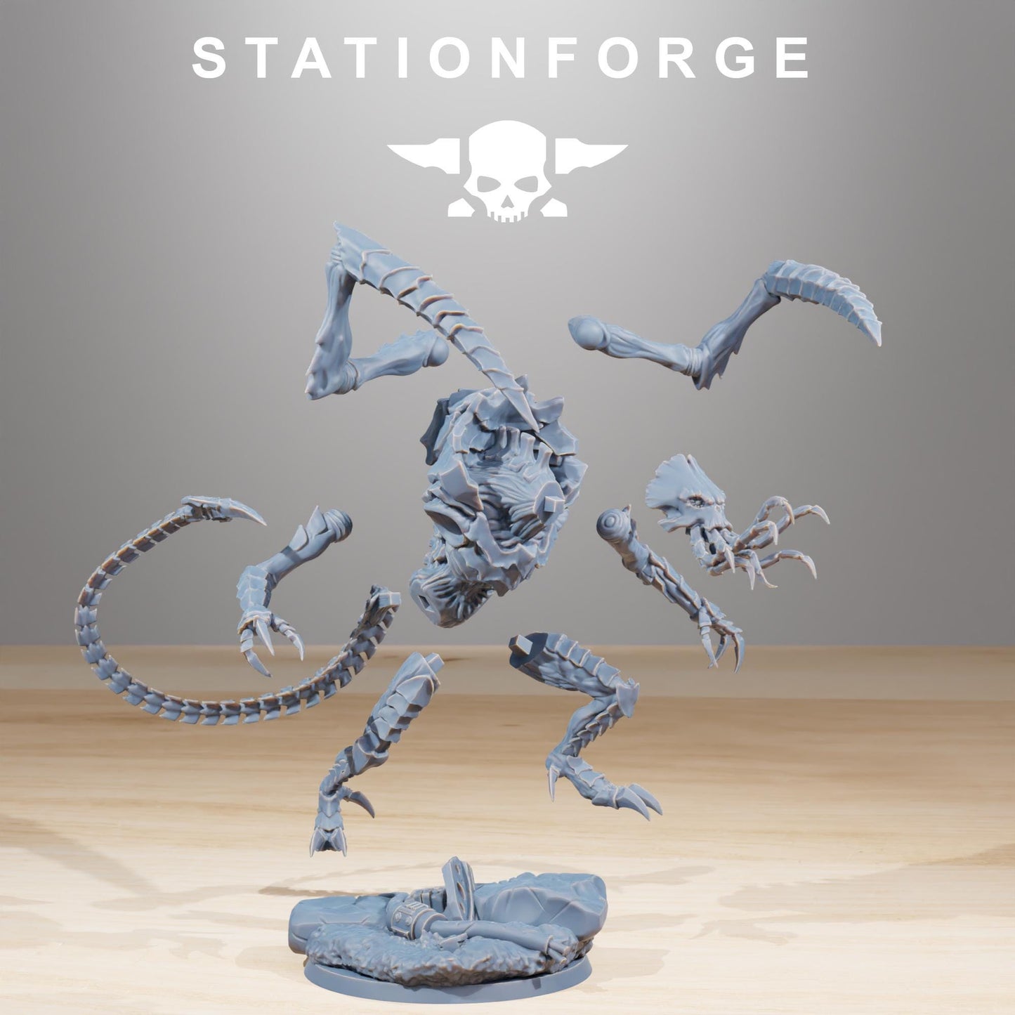Xenarid Soul Eater - Xenarid Alien Bugs - Sci-Fi Grimdark Bug aliens by STATIONFORGE