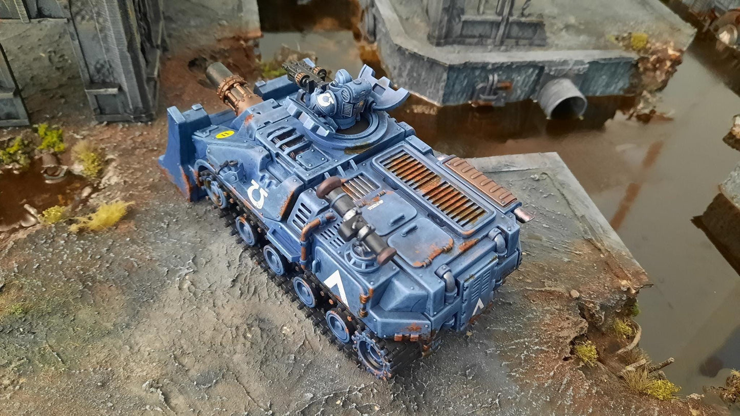 Socratis Vanguard Tank - Socratis Marines  - Futuristic Marine Army, Sci-Fi Space Scout Vehicle by STATIONFORGE
