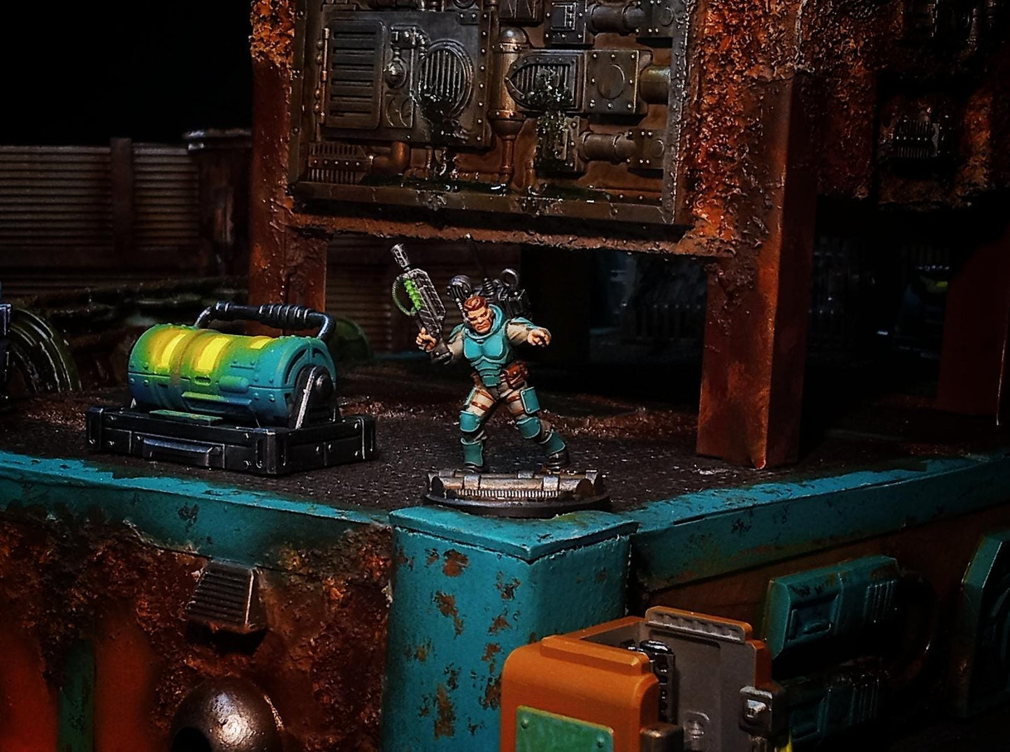 Vaskar Infantry Builder Kit, Death Korps Proxy, Sci-Fi Wargames Miniatures by STATIONFORGE