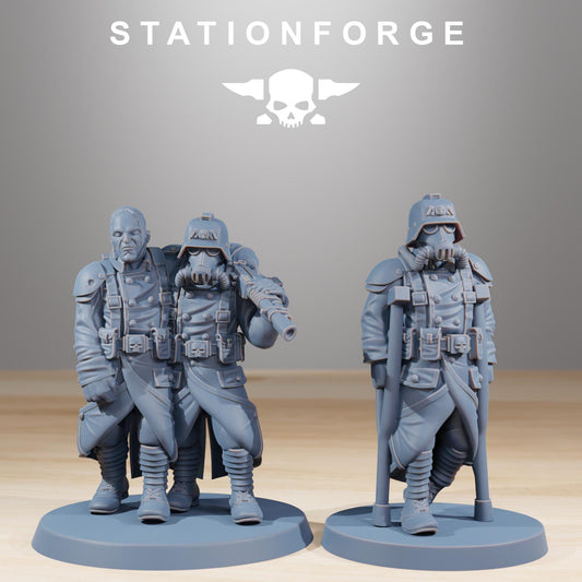 GrimGuard Casualties, Death Korps Proxy, Sci-Fi Wargames Miniatures by STATIONFORGE