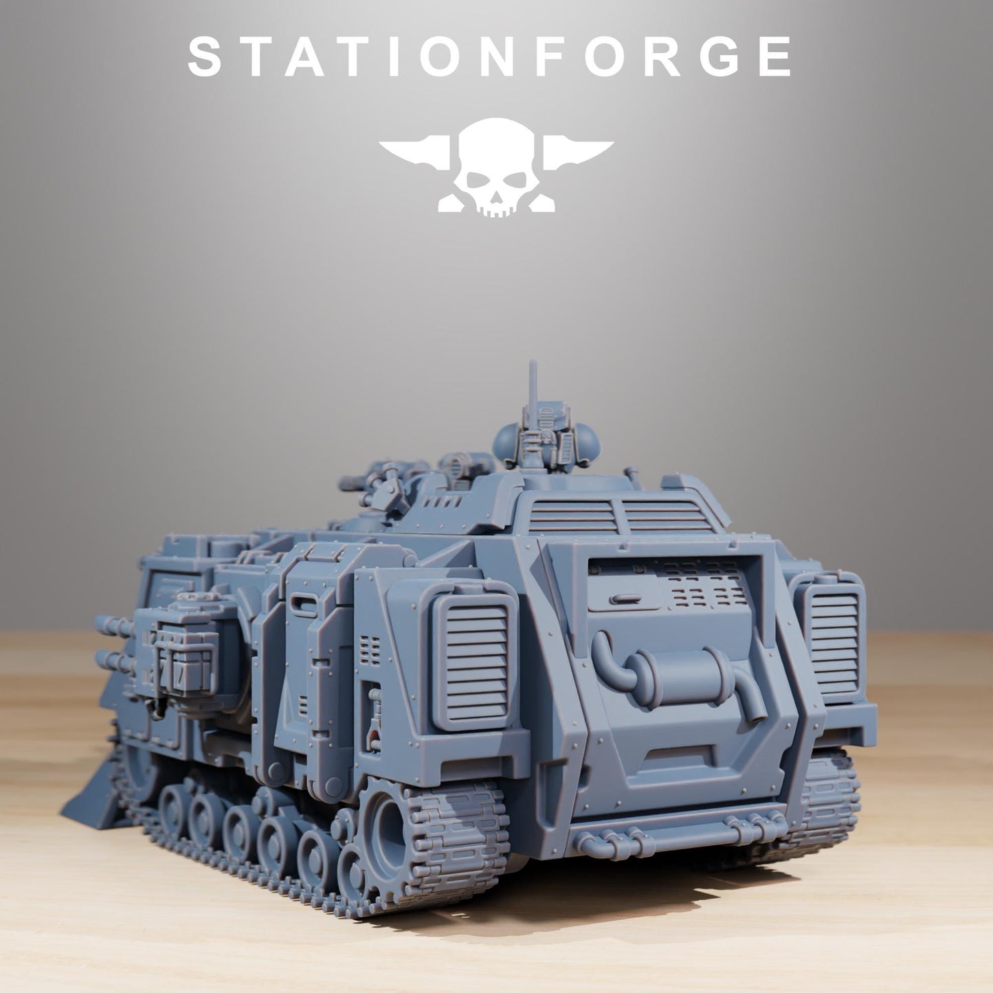 Socratis Dominator Tank - Socratis Marines  - Futuristic Marine Army, Sci-Fi Space Scout Vehicle by STATIONFORGE