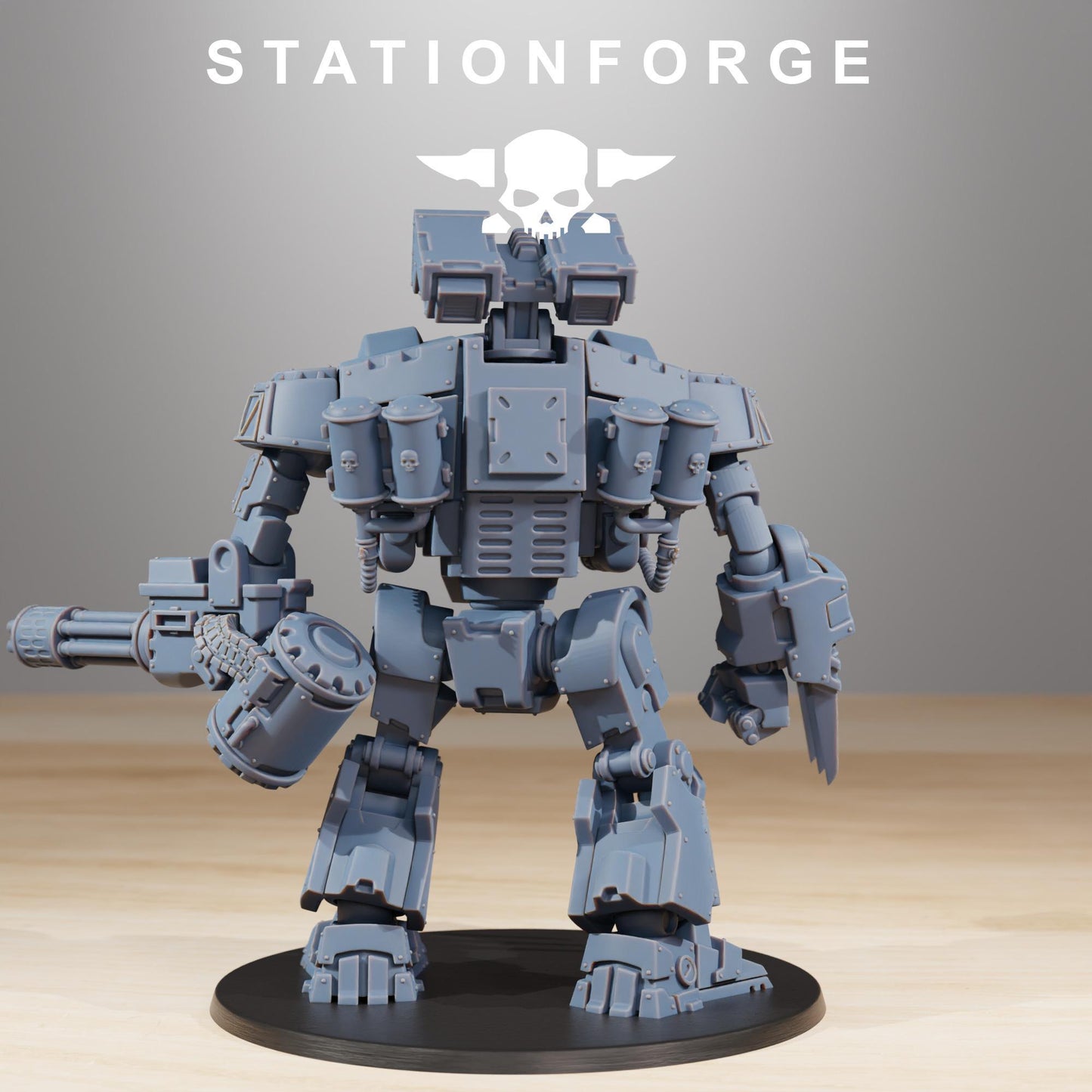 Socratis Dreadstorm - Socratis Marines  - Futuristic Marine Army, Sci-Fi Space Combat Walker by STATIONFORGE