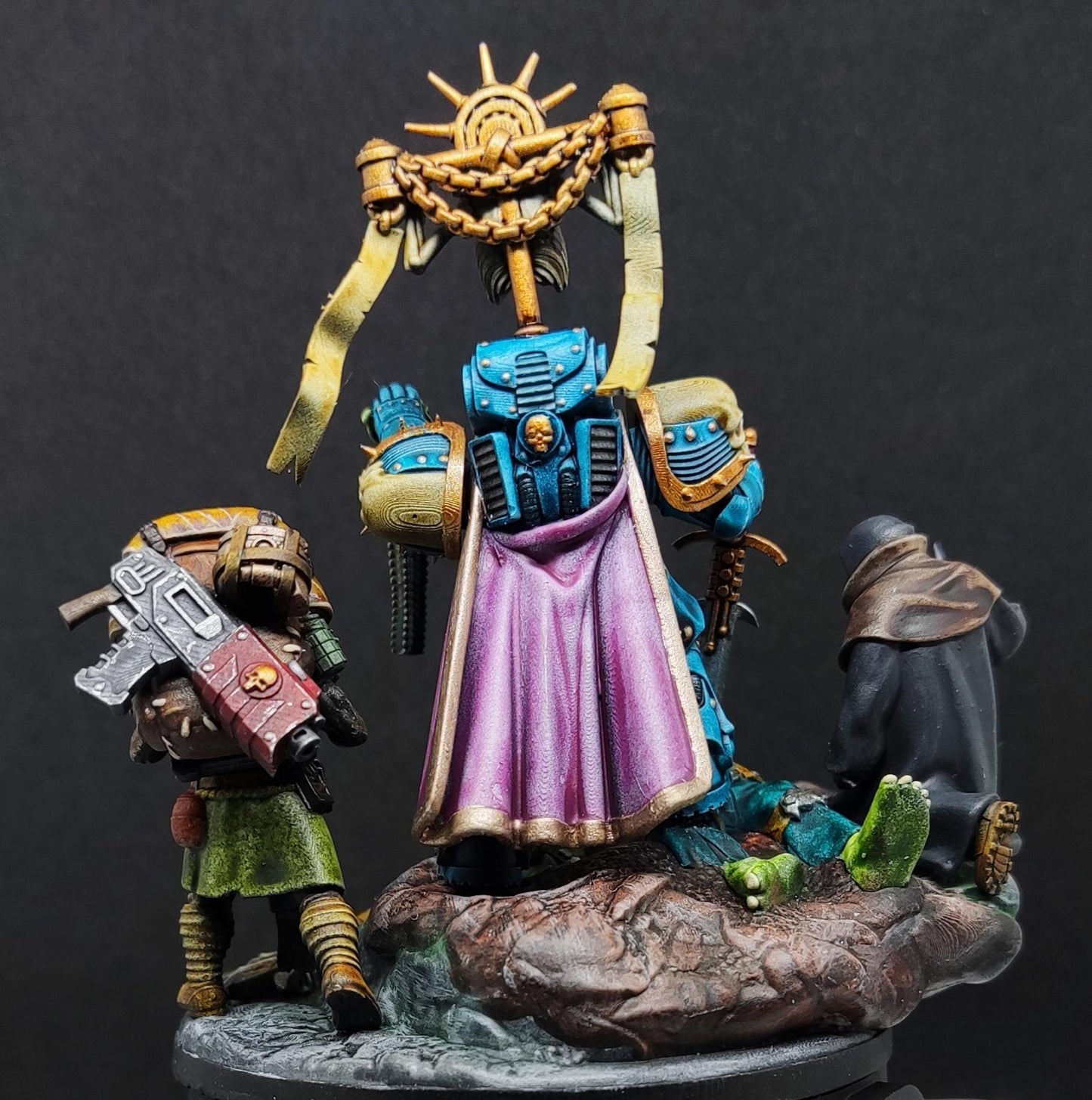 Socratis Grand Master, Modular Sci-Fi Marine warriors by STATIONFORGE, Grimdark Wargames Proxy