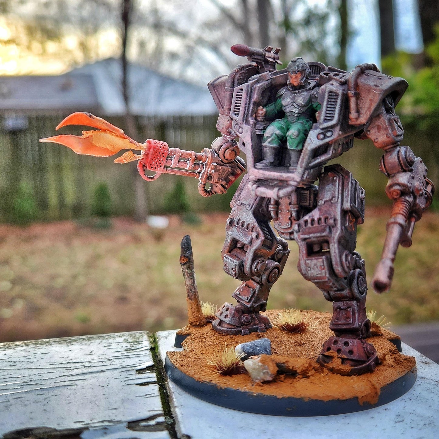 Vaskar Warmech, Death Korps Proxy, Sci-Fi Wargames Miniatures by STATIONFORGE