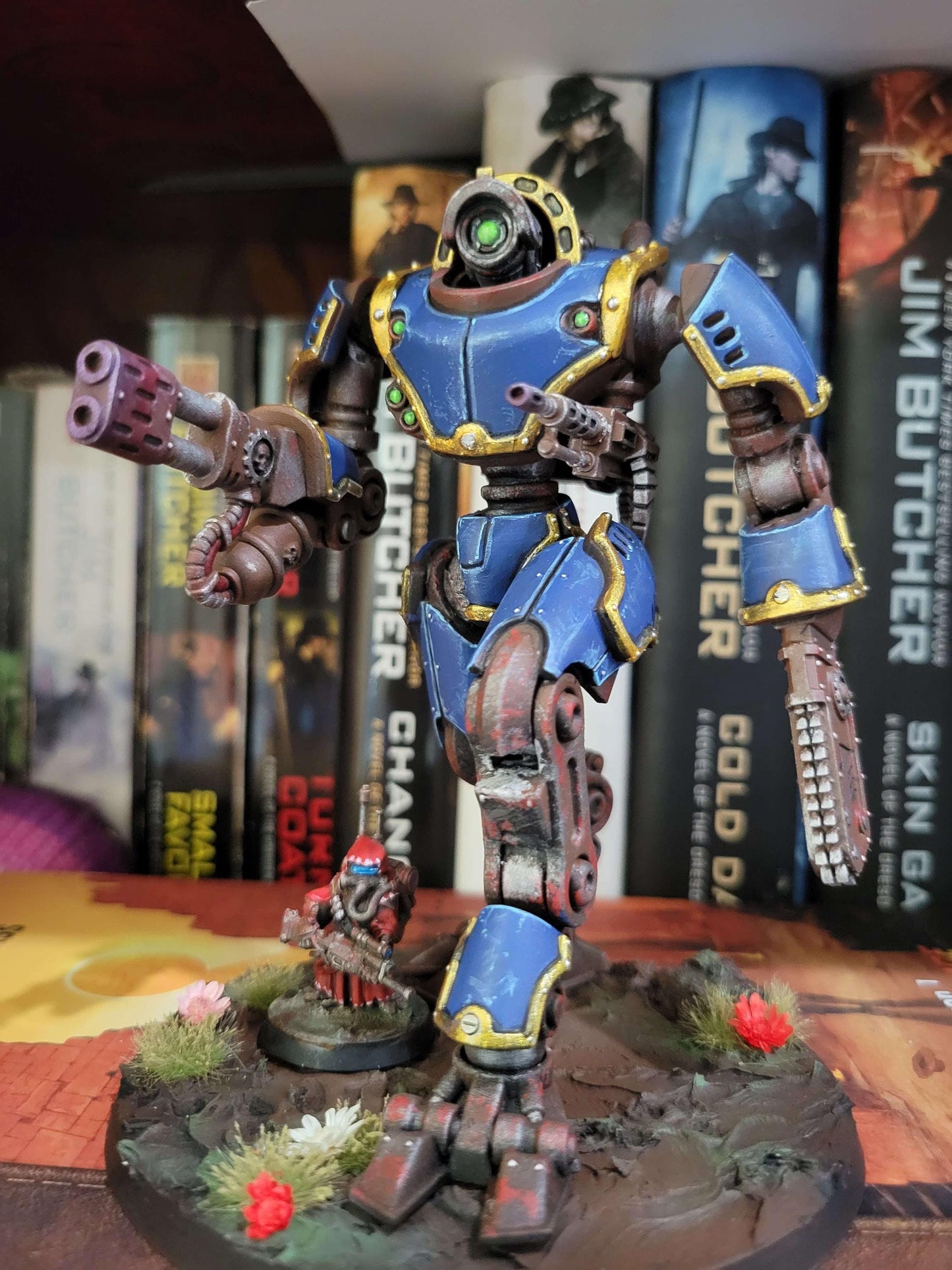 Scavenger Bracers, Modular Sci-Fi Titanic Warbot by STATIONFORGE, Grimdark Wargames Proxy