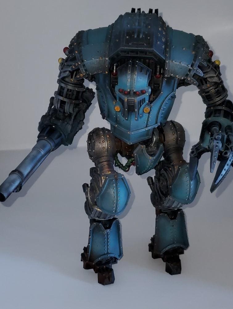 Scavenger Defender Mk1, Modular Sci-Fi Titanic Warbot by STATIONFORGE, Grimdark Wargames Proxy