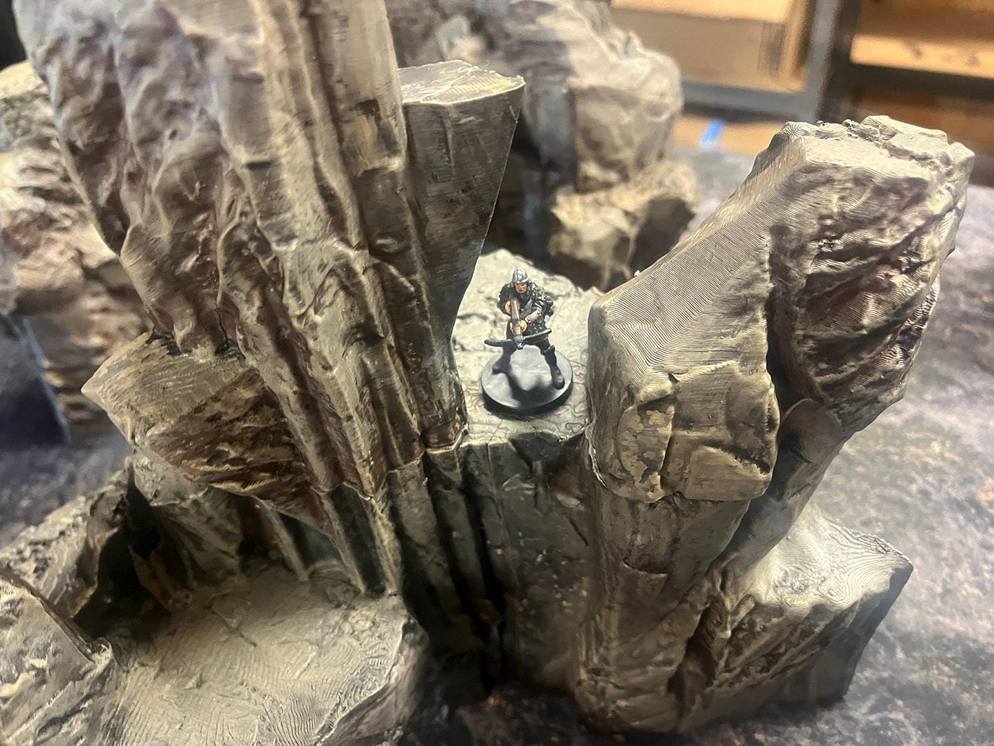 Universal Cliff Labyrinth Terrain Set - 3D Printed Tabletop Terrain, Perfect for Wargames, Board Games, Role Playing Games