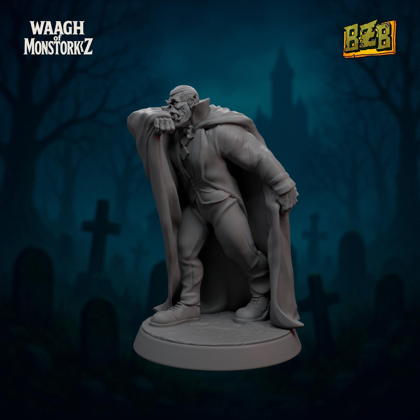 Orkula, Halloween Monster Orks, Movie-inspired Orkish Menace Sculpted by Big Zkreen Boyz, Grimdark Compatible, Scaled for Sci-Fi Wargames