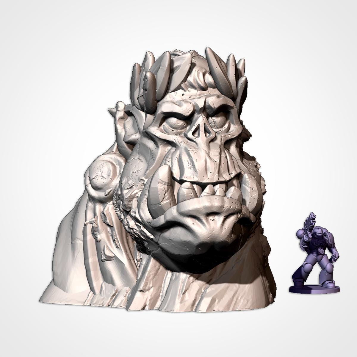 Modular ORCISH MONUMENTS II Txarli Factor Terrain Monument Set, Perfect for Tabletop Wargames