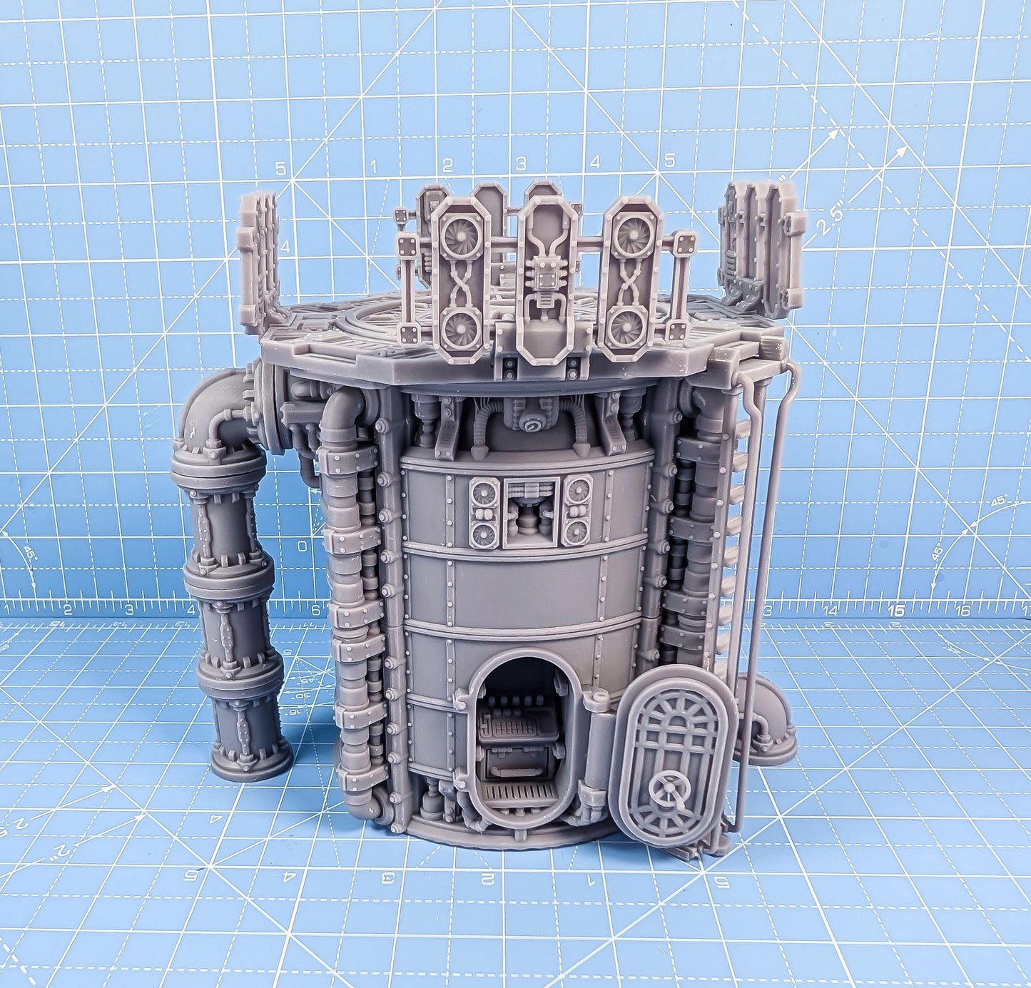 Pyroclast Furnace - Zone Selvik - Sci-Fi Space Industrial Terrain by Print Minis