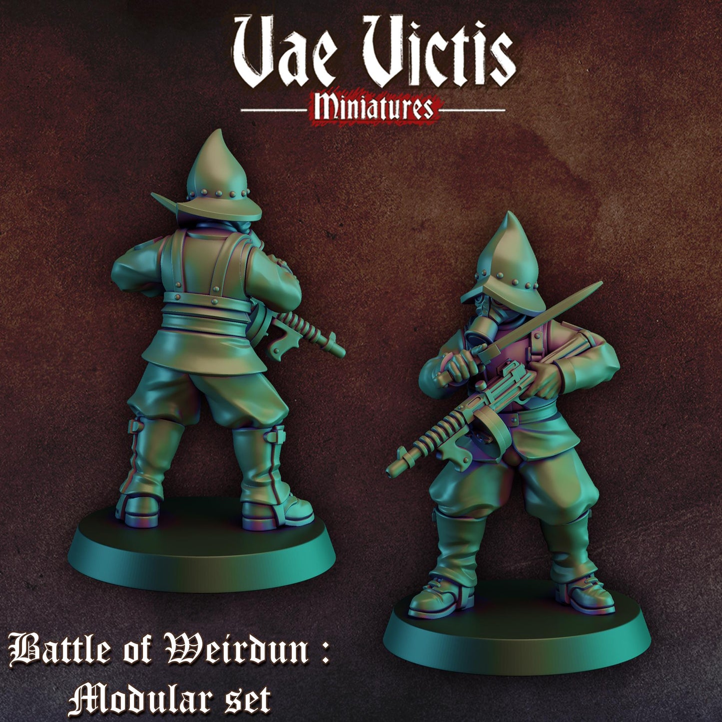 Battle Of Weirdun : modular set, Trench Weird War by Vae Victis, perfect for Wargames and RPGs