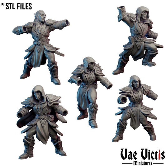 Forest Elves, Adventurers and Mercenaries by Vae Victis, perfect for Fantasy Wargames and Tabletop RPGs