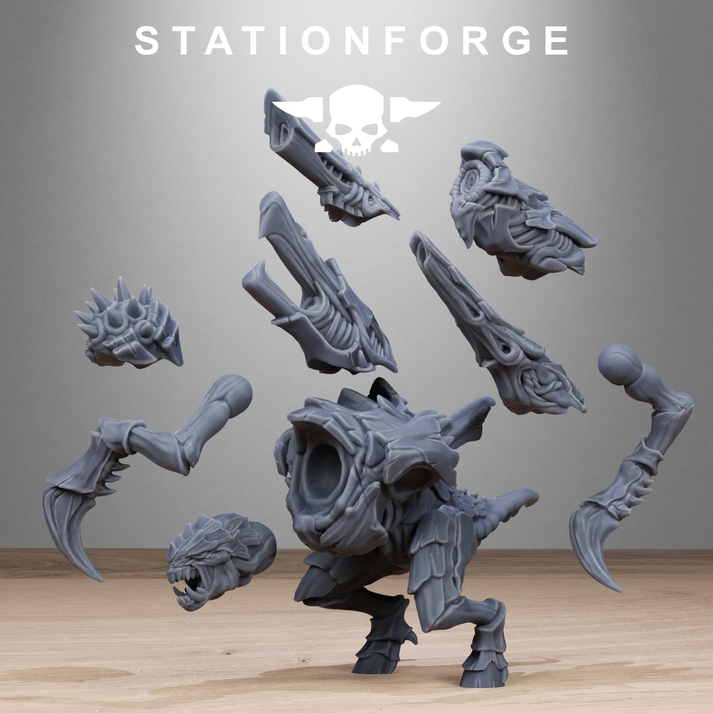 Xenarid Karnyxes - Xenarid Alien Bugs - Sci-Fi Grimdark Bug aliens by STATIONFORGE