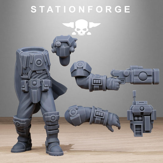 Tarion Pistoleers, Communitarian Alien Infantry, Sci-Fi Wargames Miniatures by STATIONFORGE