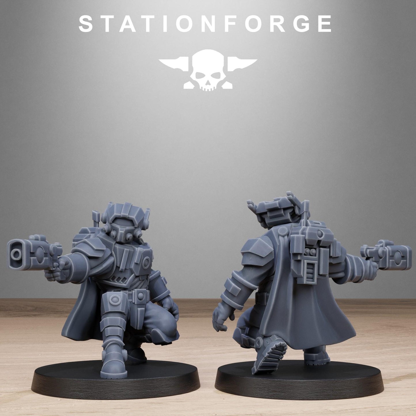 Tarion Pistoleers, Communitarian Alien Infantry, Sci-Fi Wargames Miniatures by STATIONFORGE
