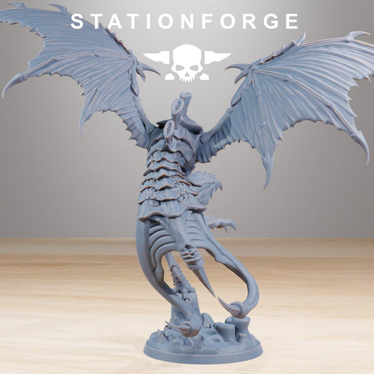 Xenarid Flyer Leader - Xenarid Alien Bugs - Sci-Fi Grimdark Bug aliens by STATIONFORGE