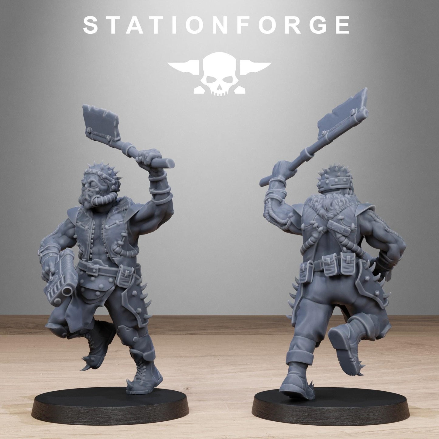 Corrupted Guard Spikers, Sci-Fi Wargames Miniatures, STATIONFORGE