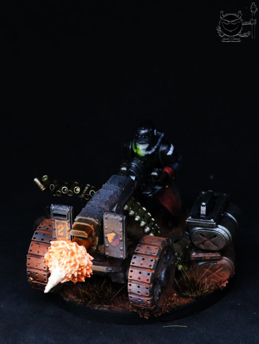 GrimGuard - Decimators, Heavy Weapons Team, Imperial Guard Miniatures by STATIONFORGE