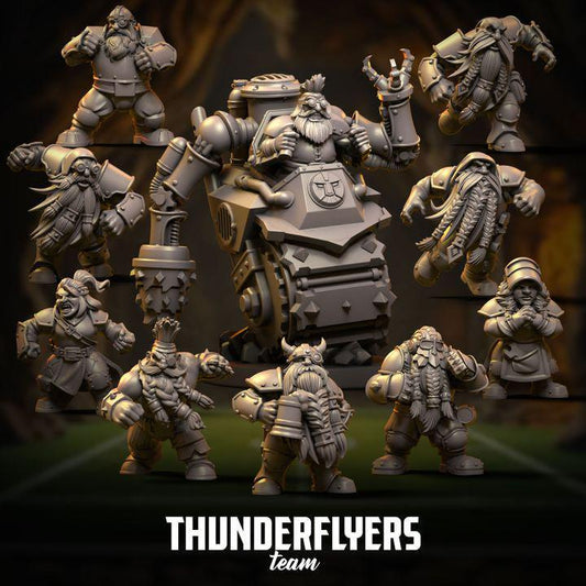 Thunderflyers by Punga Miniatures - Wargame Scale 3D Printed Miniature - Part 1