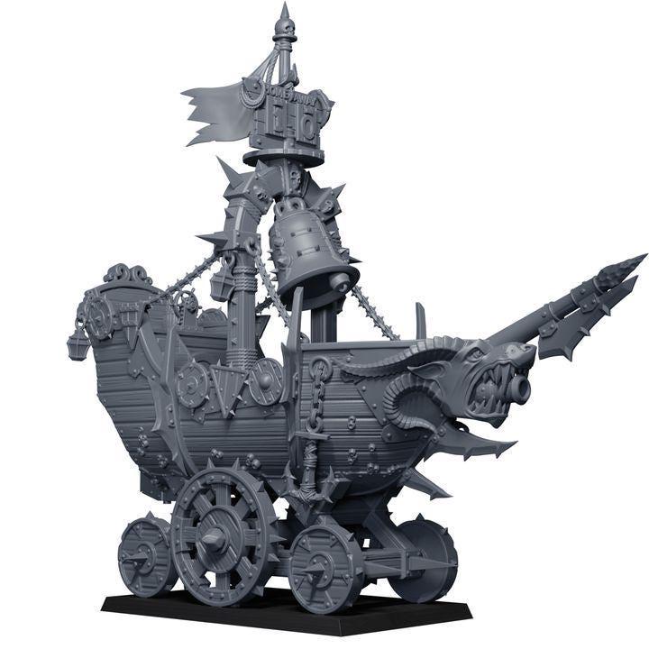 Sunken Bell Ship by Punga Miniatures - Wargame Scale 3D Printed Miniature