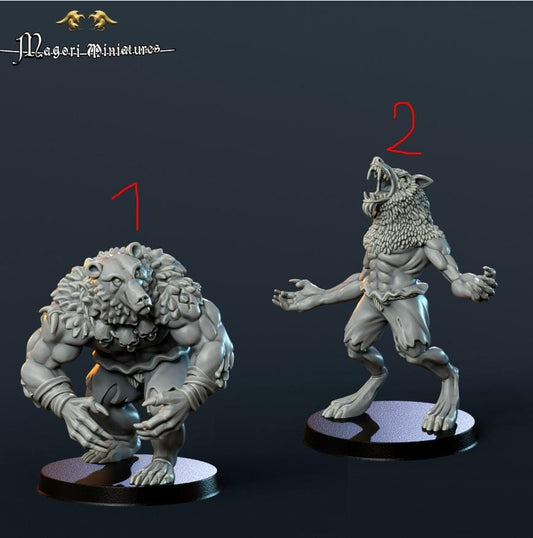 Wulfens Fantasy Miniatures, Magori, RPG Wargame Figures