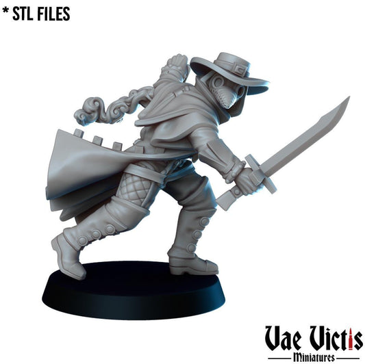 The Plague, Adventurers and Mercenaries by Vae Victis, perfect for Fantasy Wargames and Tabletop RPGs