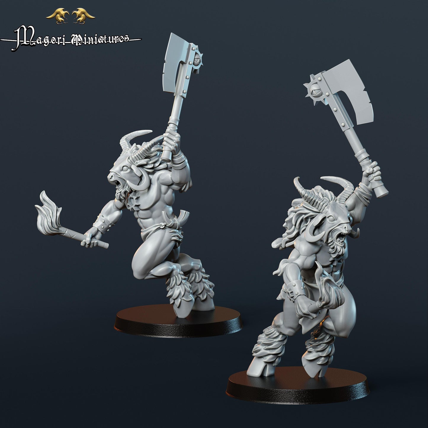 Grimdark Cultist Miniatures, Fantasy Wargame RPG, Magori Miniatures